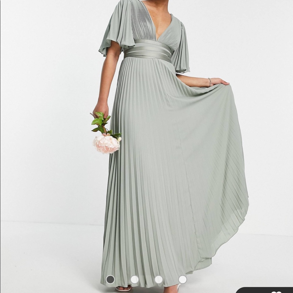 Asos light green dress